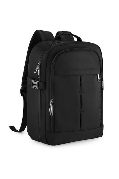 zagatto Hand Luggage Backpack Zagatto®, Black, 40x20x25 cm, 20L, Airline Approved, ZG929