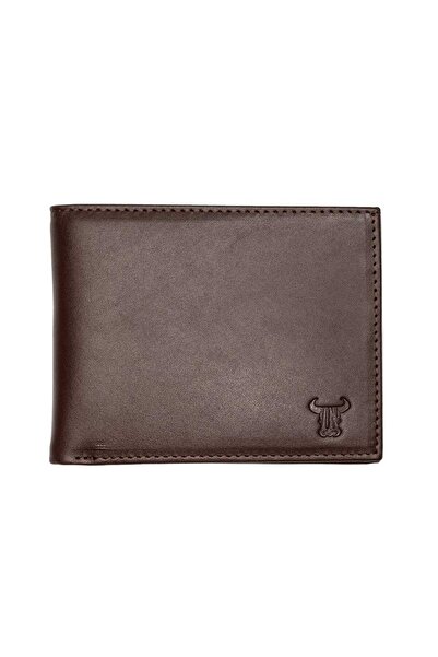 TORO NERO Men's wallet made of genuine leather, brown, Bretan