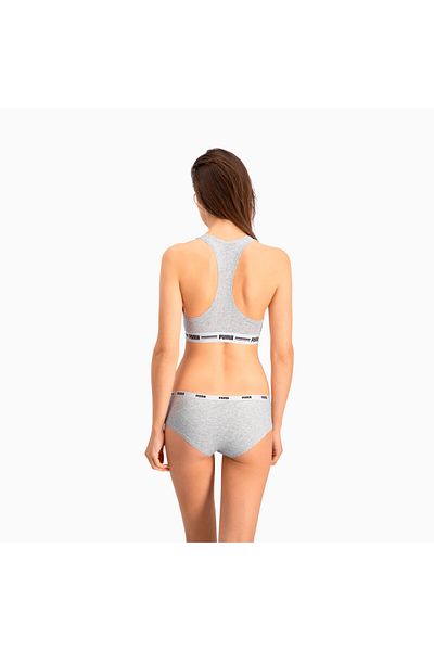 Puma Womens Hipster Underwear 3 Pack - White