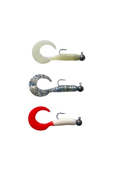 Remixon LRF Mix Set 5gr 6cm 3Adet Pörch-Kefal Silikon Yem
