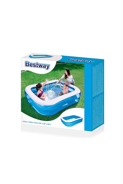 OEM Bestway Kids Basic inflatable children's pool, rectangular, 201 x 150 x 51 cm, 450 L