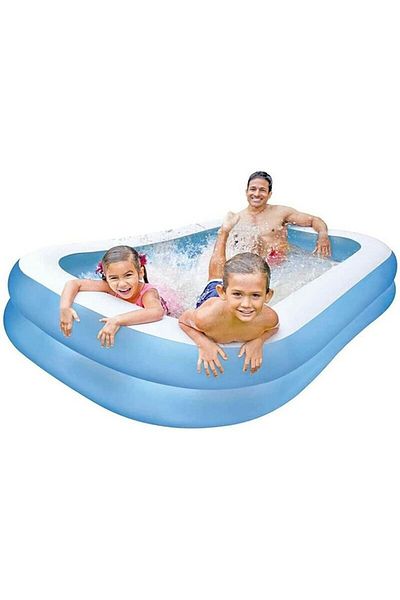 OEM Inflatable Pool, Blue, 203x152x48 cm, 540 l