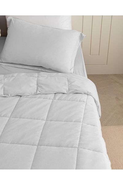 Madame Coco İlus Bamboo King Size Comforter Set - Gray