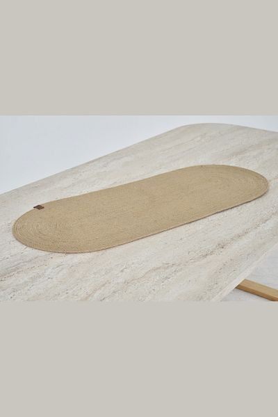 VİLİNZE Ψάθινο ιστό από γιούτα Runner / Supla / American Service - 35x100 cm