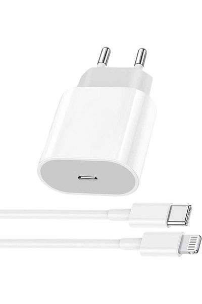 OEM Încărcător rapid de 20W compatibil cu Apple iPhone 14/13/12/11/Pro/Pro Max/Plus/Pad/AirPods, Tip C