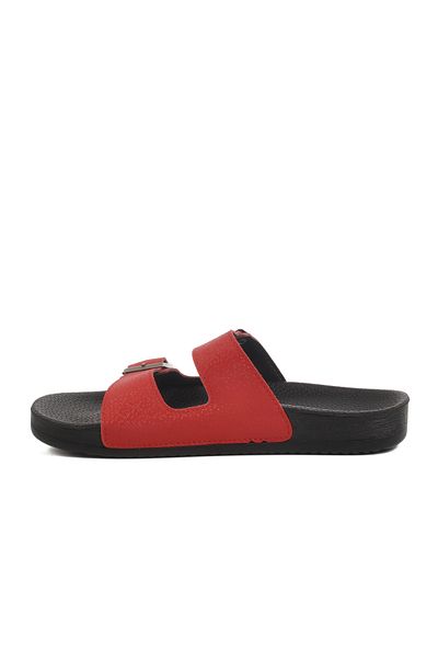 AYAKMOD Red Double Striped Women's Slippers 43.001 Z