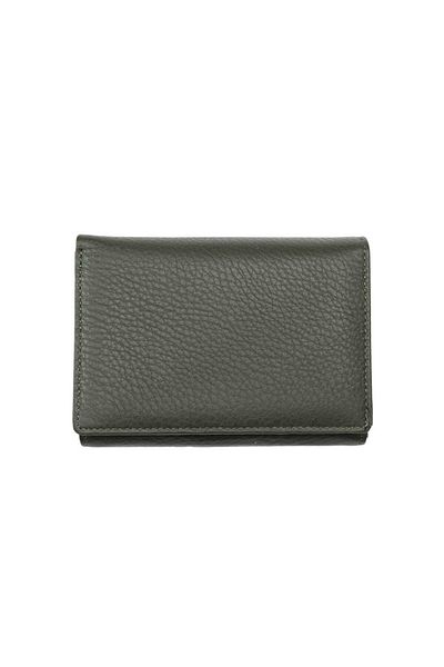 Toro Nero Women's wallet made of green genuine leather Little