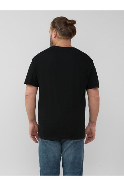 s.Oliver Big Sizes Men's big size V-neck T-shirt, Regular Fit cut