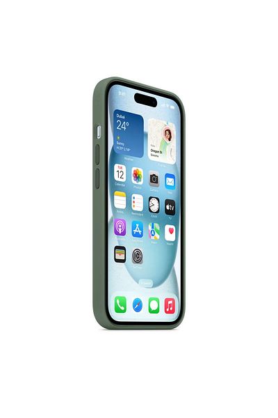 DG MING iPhone 15 Case Silicone Inside Micro fibe Soft Silky Touch Anti-Scratch Thin Shockproof Cover