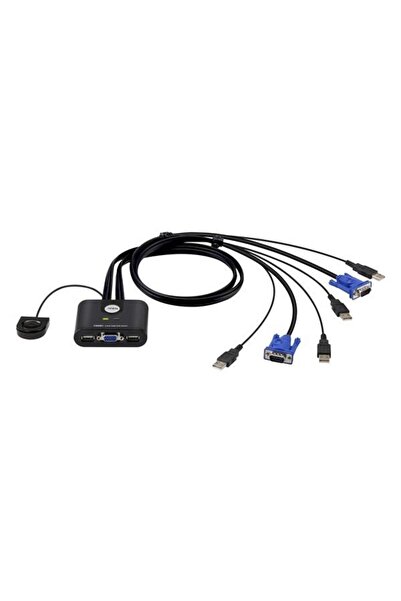 Aten Cs22U 2-Port USB Vga Kvm Switch