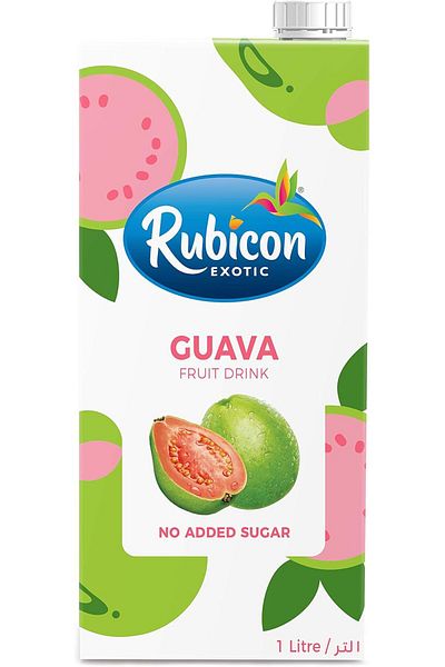 Rubicon Guava No Added Sugar Fruit Drink 1 Litre