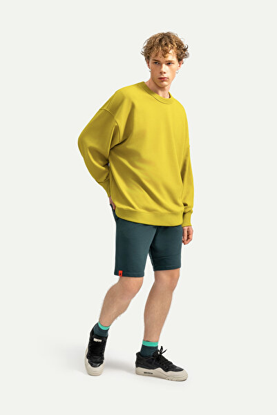 KAFT Unisex Basic Relax / Oversize Sweatshirt - Ruden - Moss