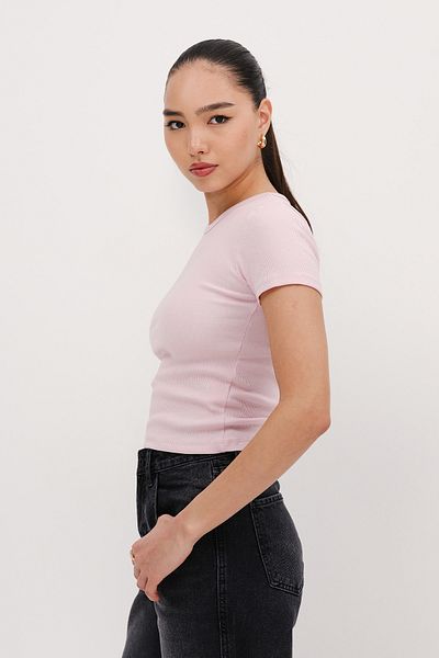 Addax T-shirt Crew Neck Basic P13343-U6