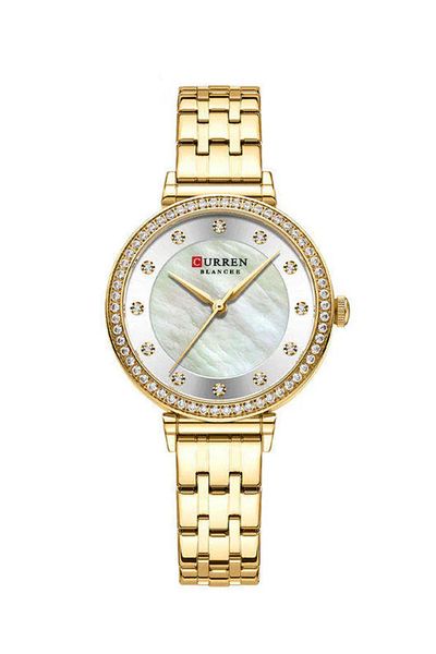 Curren 9087 Stainless Steel Analog Watch, Wrist Watch for Women