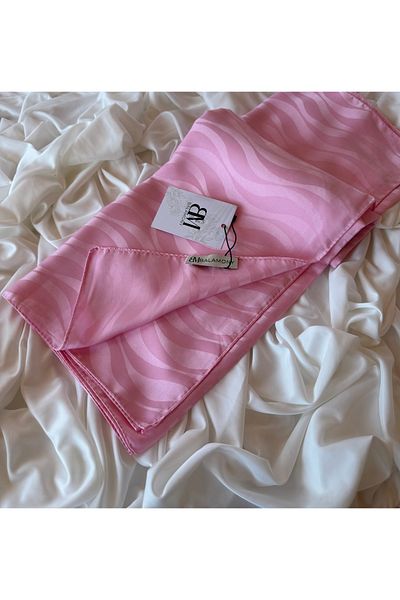 Balamony Waterway Powder Pink Jacquard Shawl