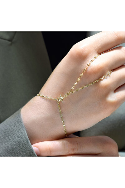 Lilarote Pırlanta Yıldız Işıltısı Şahmeran Bileklik