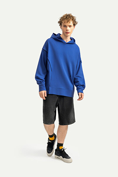KAFT Unisex Basic Relax / Oversize Hoodie Sweatshirt - Hugraf - Comet