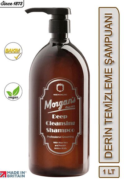 Morgan's Pomade Morgan's Deep Cleansing Shampoo - 1000 ml Deep Cleansing Shampoo