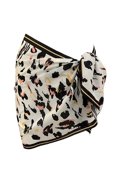 tarzınısec Short Pareo - Leopard Model 150X50 cm