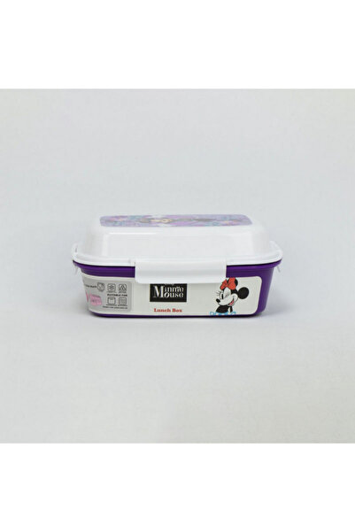 SUNCE Minnie Mouse 4-Clip Closure Lunch Box