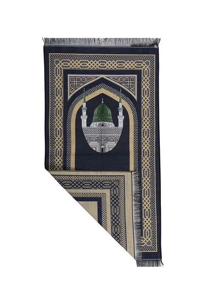 MANASEK Shanil & Cotton Square Prayer Mat