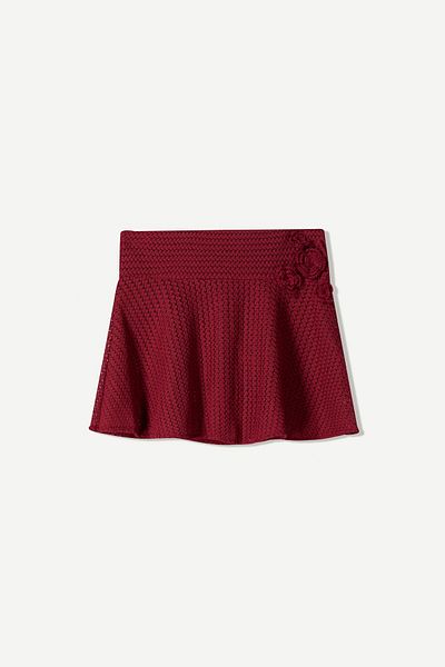 Bershka Crochet sarong skirt