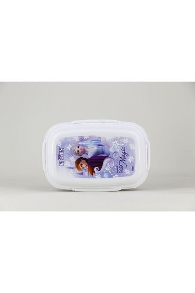 SUNCE Disney Fr ozen 4-Clip Closure Lunch Box