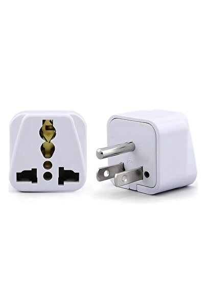 SpeedUF Evrensel Priz Adaptörü | Tüm Dünya Fişlerini Amerikan Prize Çevirir | Seyahat