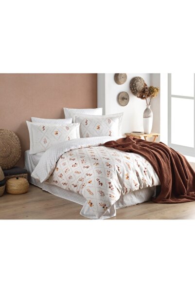 Türkız طقم غطاء لحاف مزدوج من OFELYA KAHVE