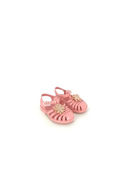 MEDUSE Sunflower Guimauve - Pink Flower Detailed Children's Sandals