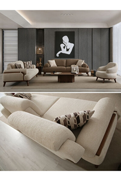 AlfaCountry Mobilya BOHEM KOLTUK TAKIMI 3+3+1+1 LUXRY TAKIM