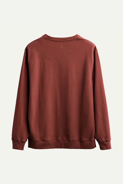 KAFT Unisex Basic Regular Φούτερ - Ruga - Brick