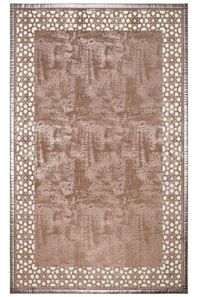 Eko Halı BIANCA BNC 04 VIZON BRONZE  Klasik Ve Modern İşleme ve Oymaya Sahip ...