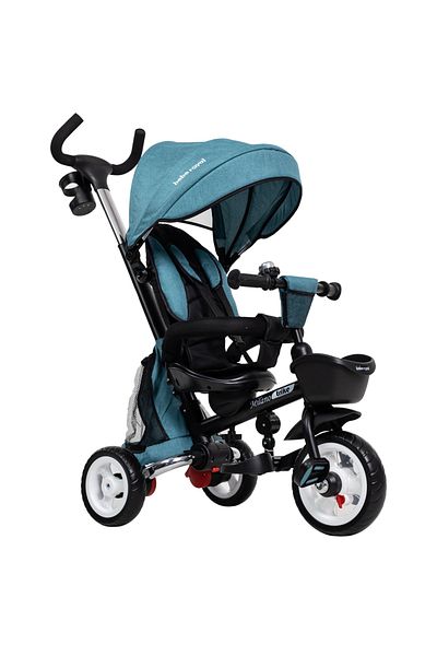 Beberoyal Milano Turquoise Folding Tricycle For Children