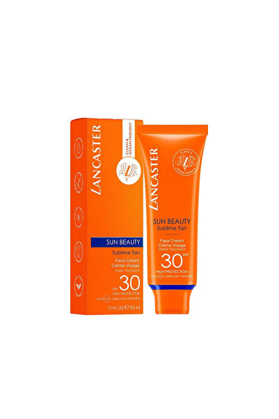 Lancaster Sun Beauty Velvet Güneş Koruyucu Yüz Kremi Spf30 50 ml