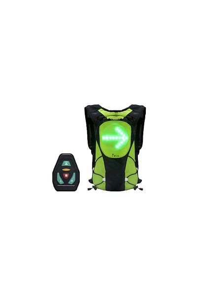 Koopsio Smart Backpack With Integrated LED Signal Function For Bicycle And Electric Scooter Safety
