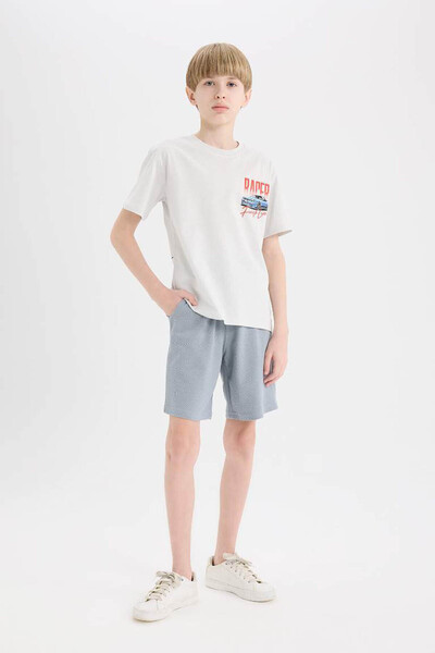 DeFacto Gray Boy's Shorts B5925A8/Gr527