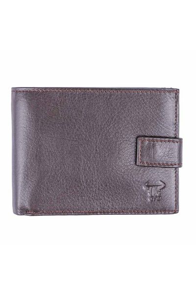 Toro Nero Men's wallet made of brown genuine leather BigCoin