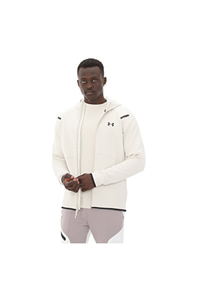 Under Armour A1389352-110-110 Ua Unstoppable Flc Fz Hd Eu Men's Jacket White
