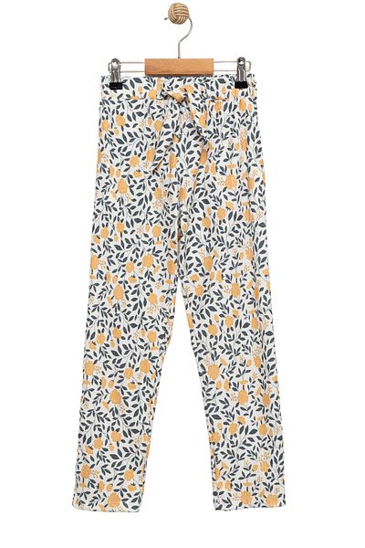 Divonette Girl's Patterned Comfortable Pants-Children's Clothing