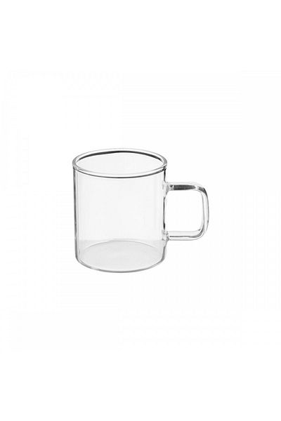 Secret de Gourmet Set of 6 Mrya Espresso cups, glass, metal stand, 100 ml