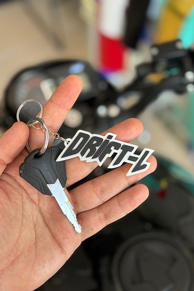 Banxtre Black Color Keychain for Mondial Drift-L (1 Pc)
