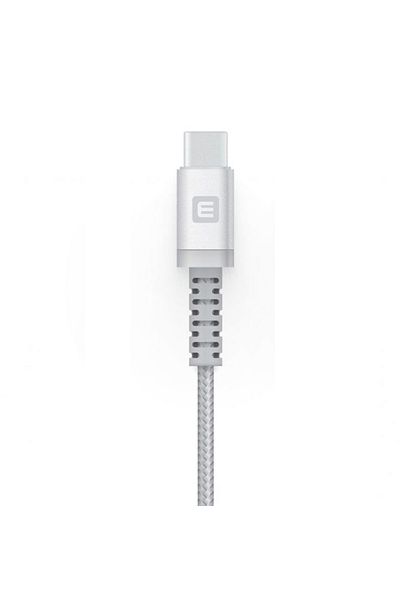Evelatus MFI08 data/charging cable, USB - C - Lightning, fast charging, 1 m, gray