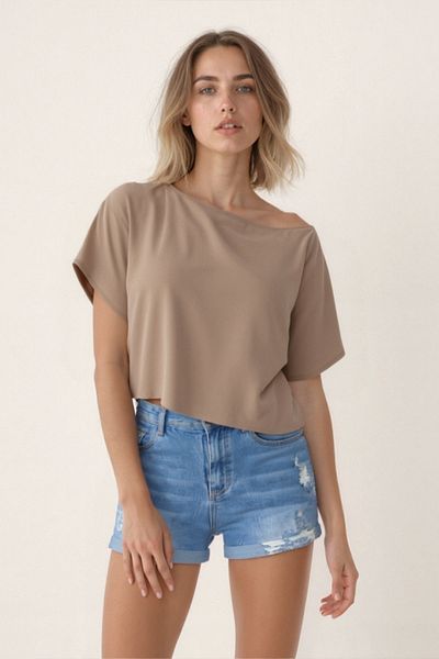 Vitrin Casual μπλούζα με λαιμόκοψη