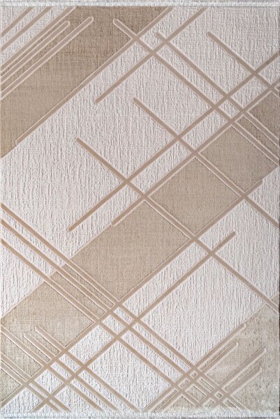 Saray Halı Crystal CR00B Modern Dokuma Pamuk Taban Halı