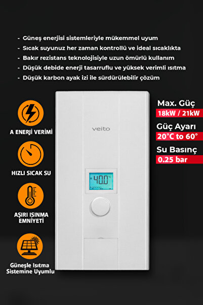 Veito BLUE S TRIFAZE MERK.SIST.SU ISITICI