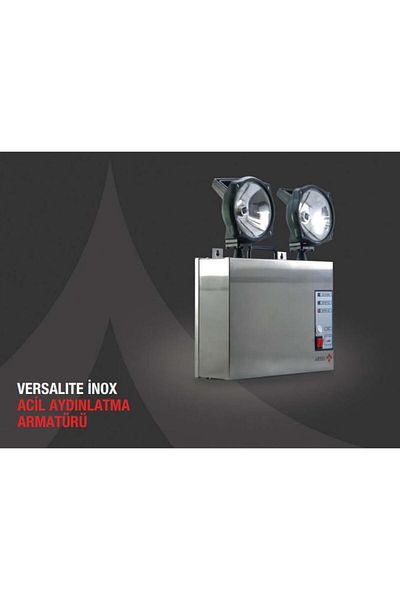 Arsel Versalite Inox Vsı-2201-LED - Emergency Lighting Fixture 60min Lighting 2x20 Watt