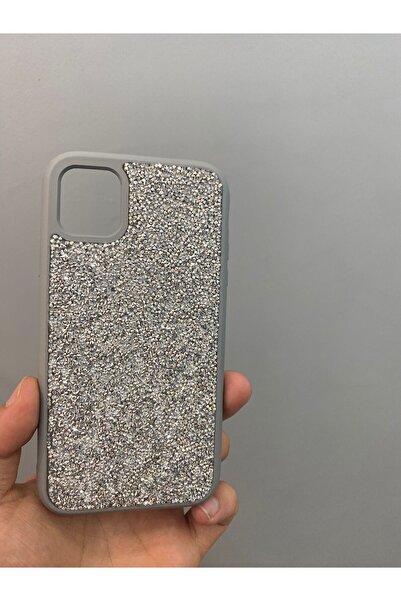 syroxs M-N-S GSM İPHONE 11 PREMİUM ŞIK GÖRÜNÜMLÜ TAŞLI KILIFf