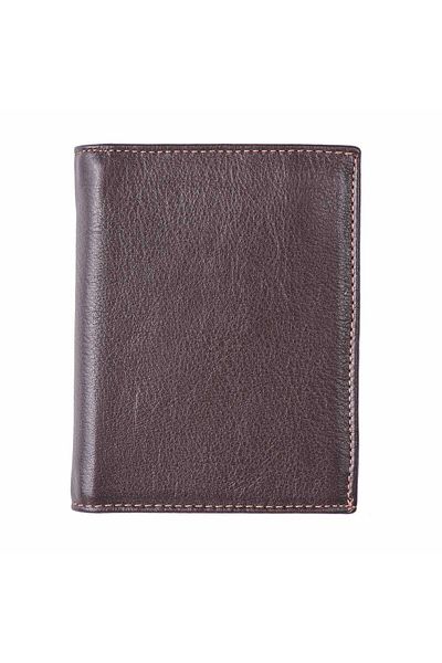 Toro Nero Men's wallet made of brown genuine leather Denima