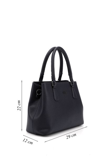 GÖNDERİ(R) Women/Girls Navy Blue Hand and Shoulder Bag